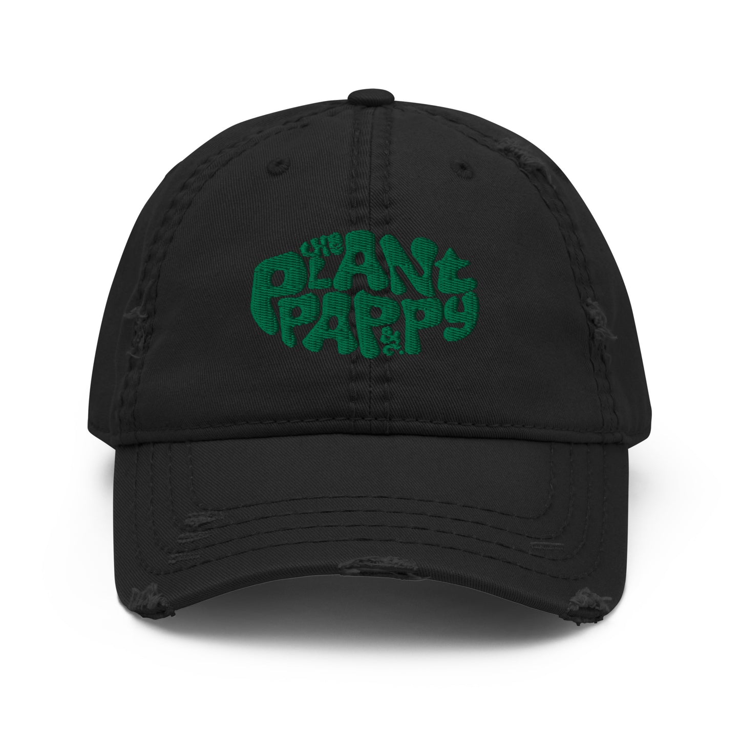 Distressed Plant Pappy Dad Hat