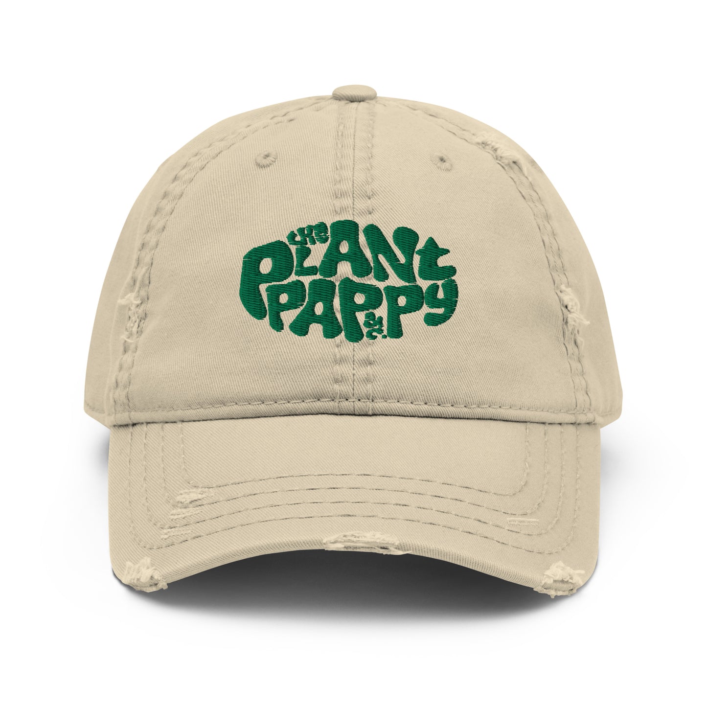 Distressed Plant Pappy Dad Hat